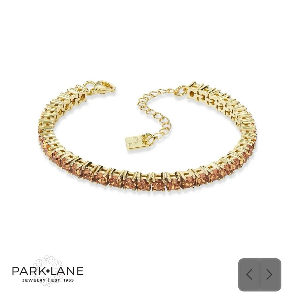 Park Lane Taupe micro impression bracelet